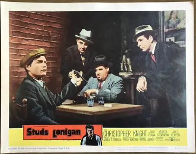 Studs Lonigan Lobby Card Set Of 8 image 4