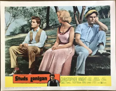 Studs Lonigan Lobby Card Set Of 8 image 5