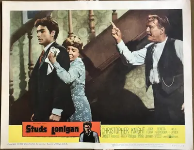 Studs Lonigan Lobby Card Set Of 8 image 7