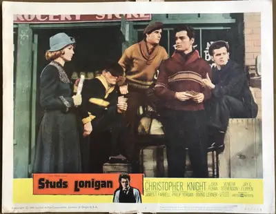 Studs Lonigan Lobby Card Set Of 8 image 8