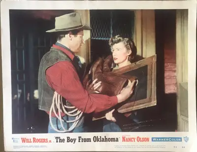 The Boy from Oklahoma Lobby Card Set Of 8 image 2