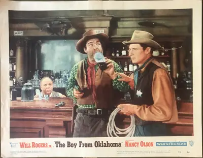 The Boy from Oklahoma Lobby Card Set Of 8 image 3