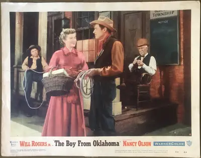 The Boy from Oklahoma Lobby Card Set Of 8 image 4