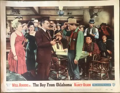 The Boy from Oklahoma Lobby Card Set Of 8 image 7