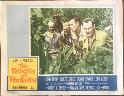 The Roots of Heaven Lobby Card Set Of 8 image 3