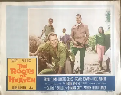 The Roots of Heaven Lobby Card Set Of 8 image 4