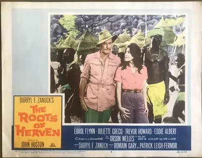 The Roots of Heaven Lobby Card Set Of 8 image 5