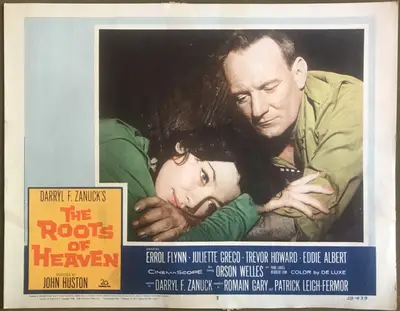 The Roots of Heaven Lobby Card Set Of 8 image 6