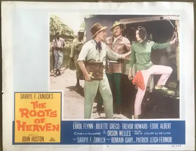 The Roots of Heaven Lobby Card Set Of 8 image 7