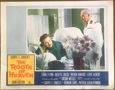 The Roots of Heaven Lobby Card Set Of 8 image 8