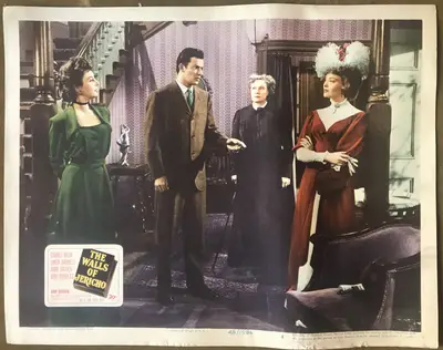 The Walls of Jericho Lobby Card Set Of 8 image 2