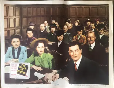 The Walls of Jericho Lobby Card Set Of 8 image 5