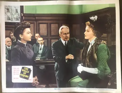 The Walls of Jericho Lobby Card Set Of 8 image 7