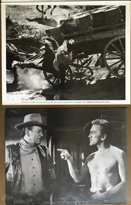 The War Wagon Still Lot Of 70 Many on-set/production stills. image 6