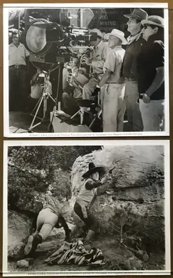 The War Wagon Still Lot Of 70 Many on-set/production stills. image 7