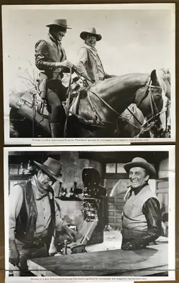 The War Wagon Still Lot Of 70 Many on-set/production stills. image 38