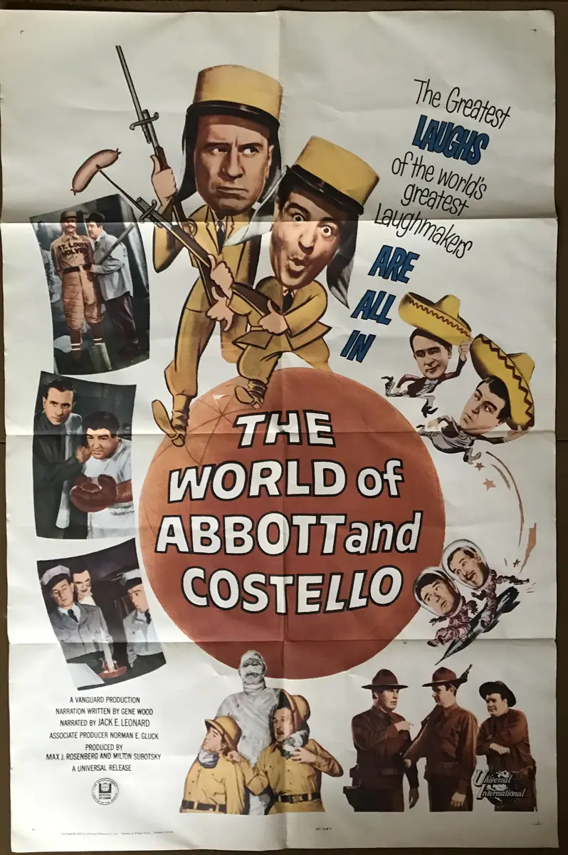 The World of Abbott and Costello One Sheet