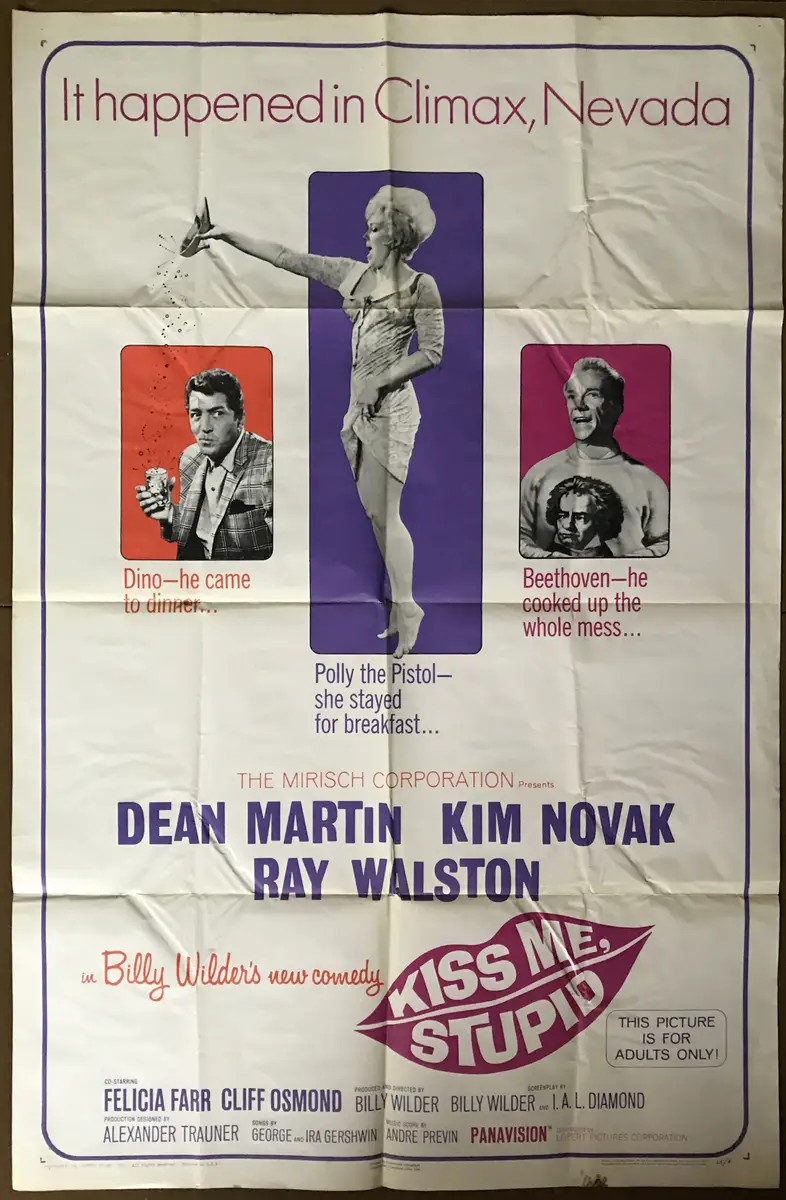 Kiss Me, Stupid One Sheet