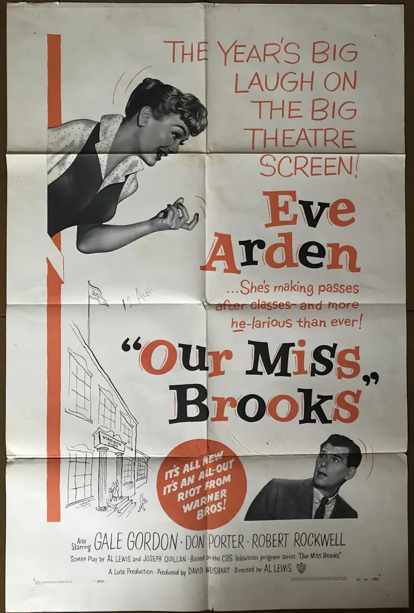 Our Miss Brooks One Sheet
