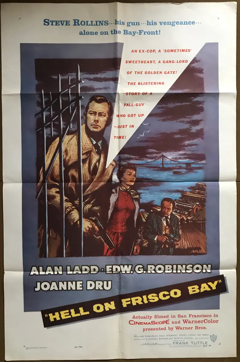 Hell on Frisco Bay 1964 Re-Release