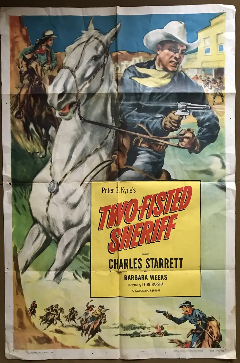 Two-Fisted Sheriff 1952 Re-Release