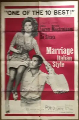 Marriage Italian Style One Sheet image 1