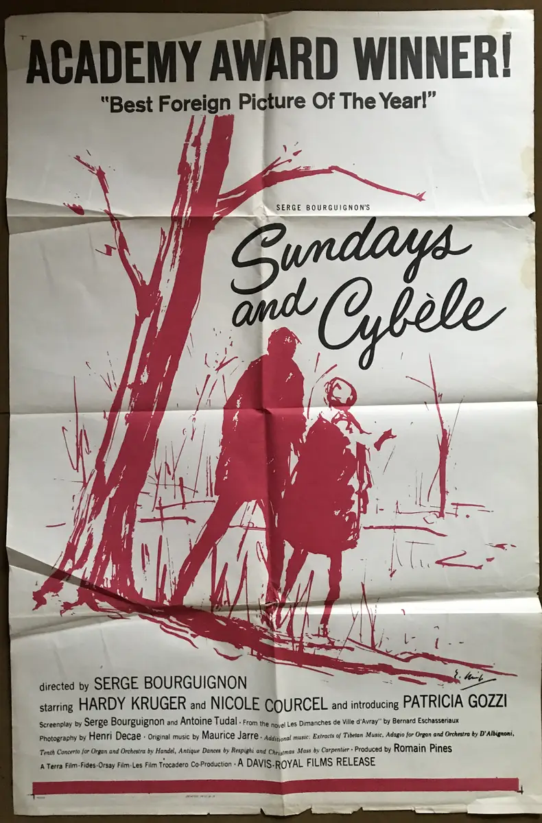 Sundays and Cybele One Sheet