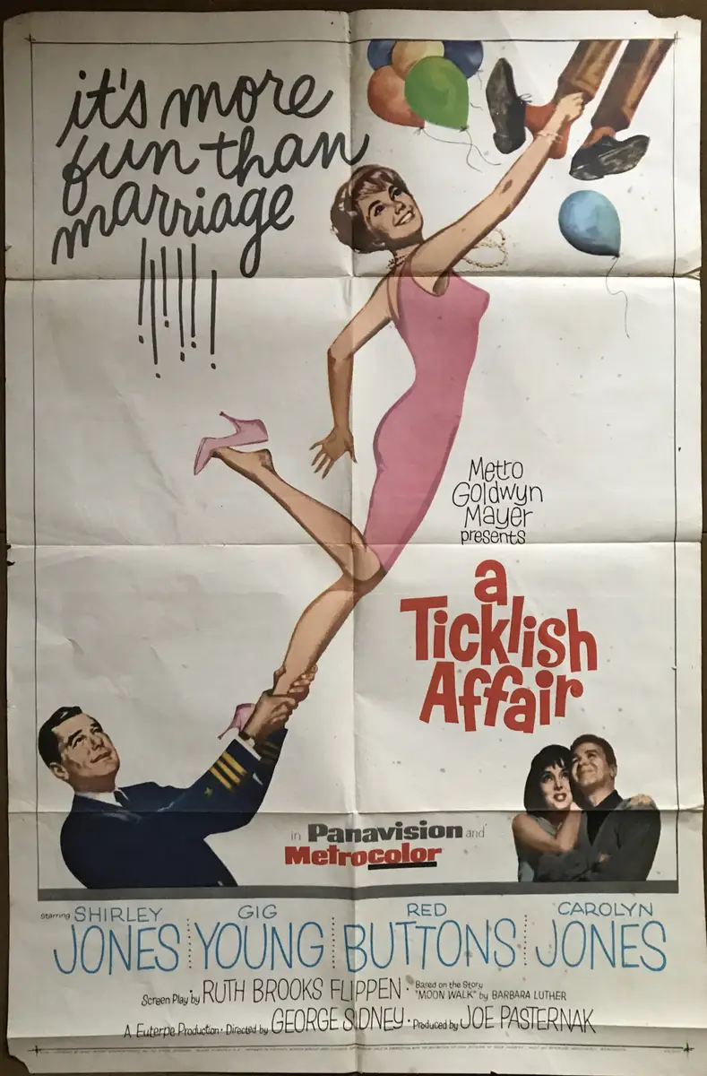 A Ticklish Affair One Sheet
