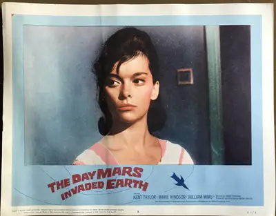 Day Mars Invaded Earth Lobby Card Set Of 8 image 5