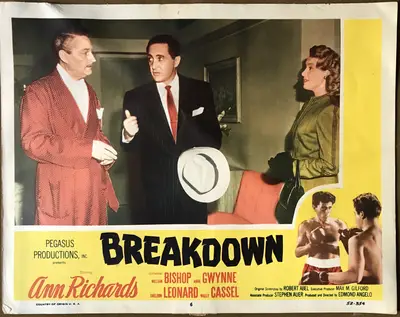 Breakdown Lobby Card Set Of 8 image 6