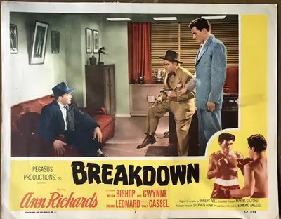 Breakdown Lobby Card Set Of 8 image 7