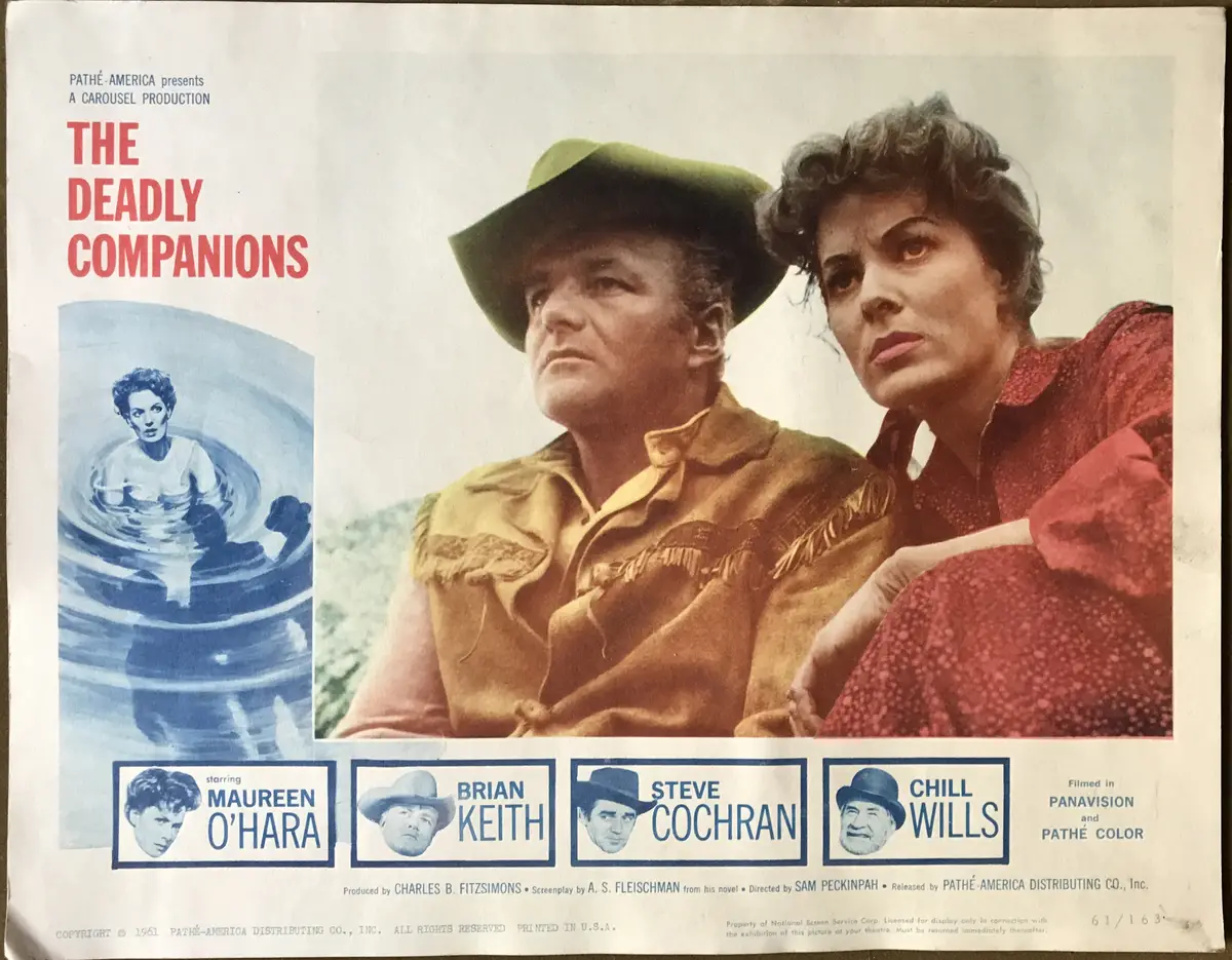 Deadly Companions Lobby Card Set Of 8