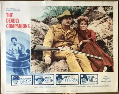 Deadly Companions Lobby Card Set Of 8 image 2