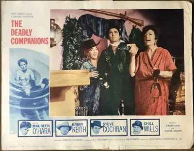 Deadly Companions Lobby Card Set Of 8 image 5