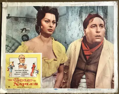 Gold of Naples Lobby Card Set Of 4 image 3