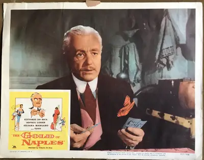 Gold of Naples Lobby Card Set Of 4 image 4