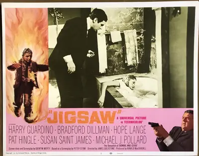 Jigsaw Lobby Card Set Of 8 image 1