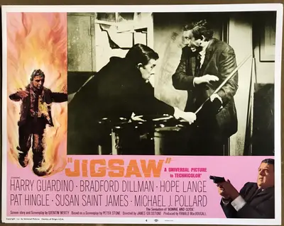 Jigsaw Lobby Card Set Of 8 image 4