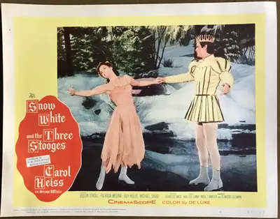 Snow White and the Three Stooges Lobby Card Set Of 8 image 6