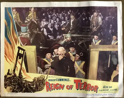 Reign of Terror Lobby Card Set Of 8 image 3