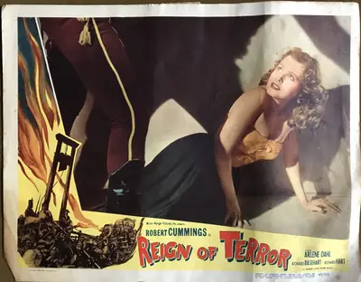 Reign of Terror Lobby Card Set Of 8 image 6