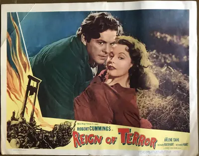 Reign of Terror Lobby Card Set Of 8 image 7