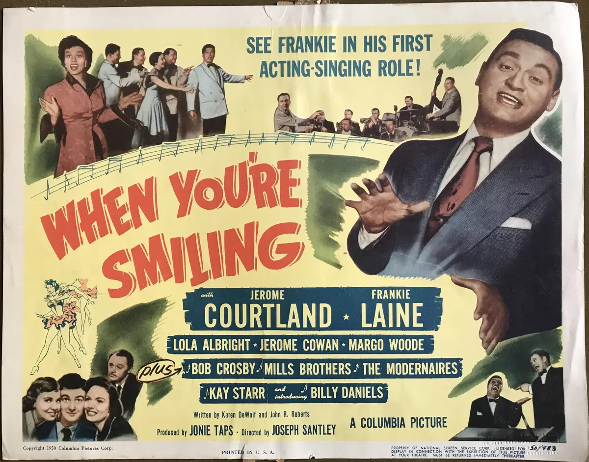 When You're Smiling Lobby Card Set Of 8