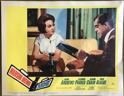 Madison Avenue Lobby Card Srt Of 8 image 4