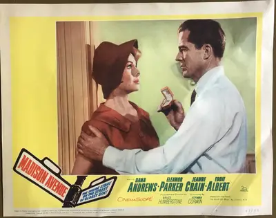 Madison Avenue Lobby Card Srt Of 8 image 6