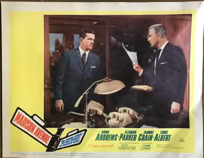Madison Avenue Lobby Card Srt Of 8 image 7