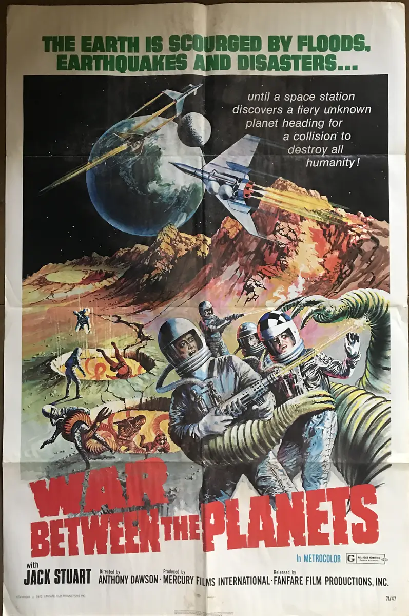 War Between the Planets One Sheet
