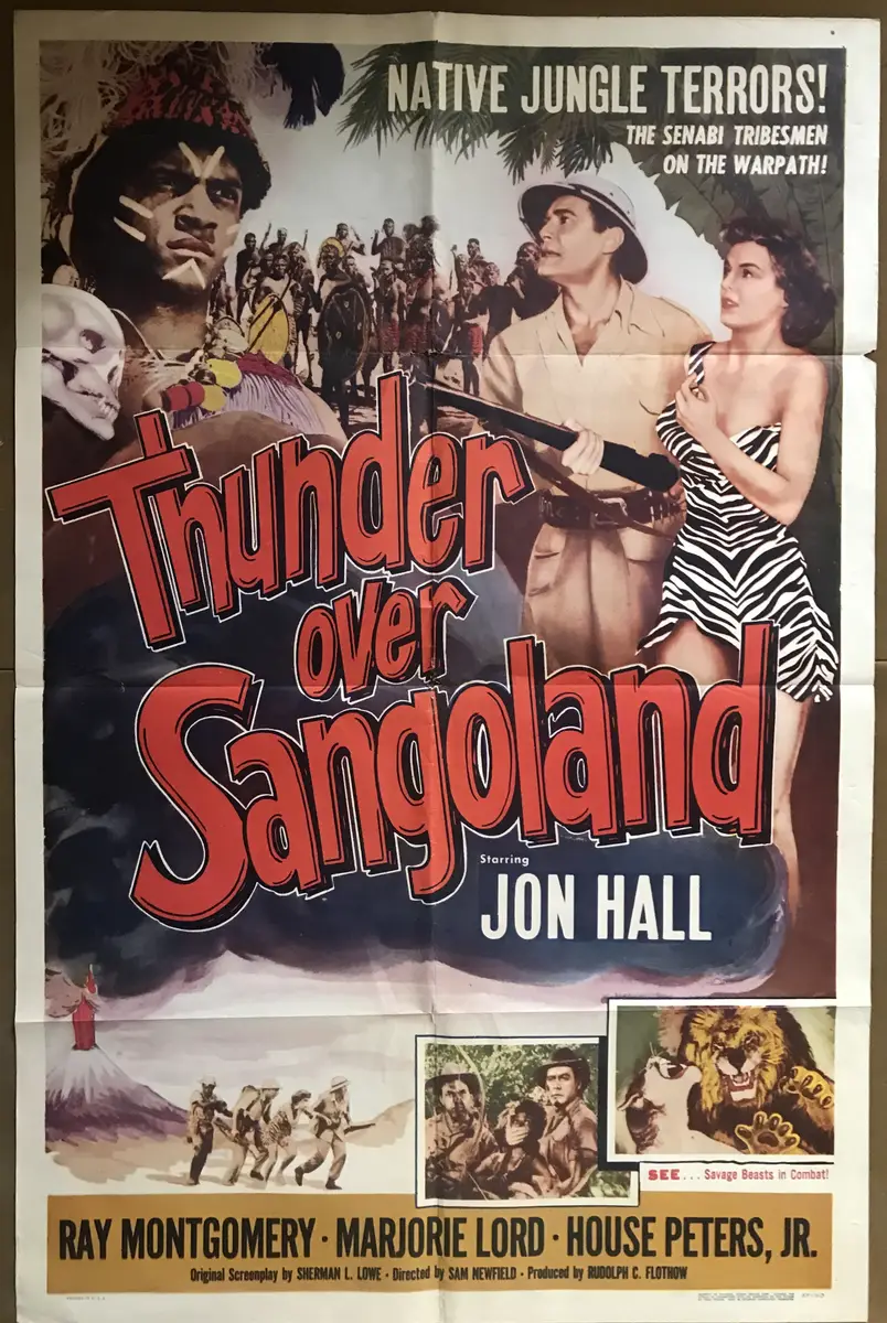 Thunder Over Sangoland One Sheet