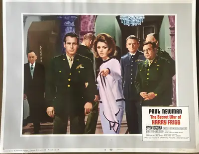 Secret War of Harry Frigg Lobby Card Set Of 8 image 8