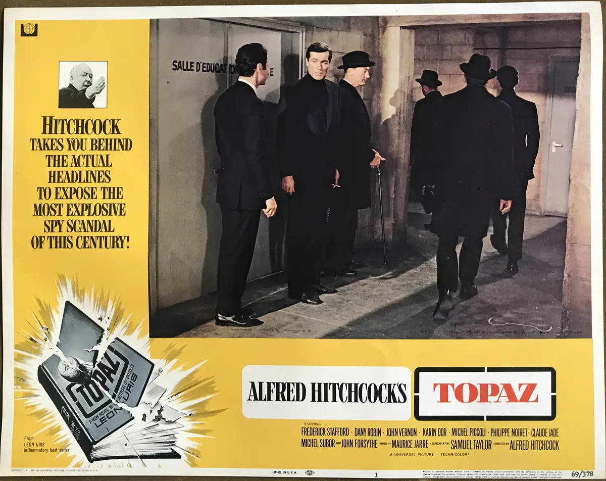 Topaz Lobby Card Set Of 8